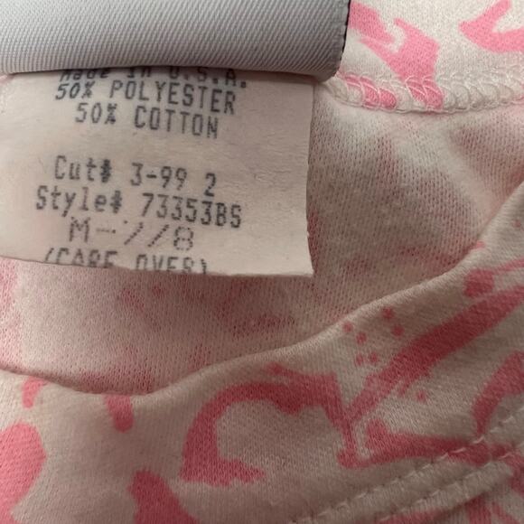 Vintage Floral Embellished Lot of 2 Shirts and Printed Shorts Girl's Size Medium - Picture 10 of 12